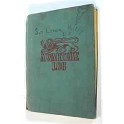 Copy of Sgt Linch.D.C  war time logbook…