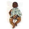 Image 1 : Armand Marseille black jointed doll with open and close eyes, marks to head, 24cm high…
