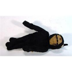 Straw filled jointed Felix cat, 22cm high…