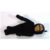 Image 1 : Straw filled jointed Felix cat, 22cm high…