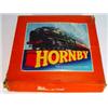 Image 1 : Boxed Hornby clockwork '0' gauge trainset with British Railways engine, three locomotives and tra…