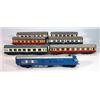 Image 1 : Selection of Hornby Dublo and other railway carriages, Pulman locomotive, British Rail carriages …