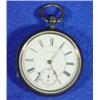 Image 1 : Gentleman's silver pocket watch with fusee movement, S. Liechtenstein Manchester…