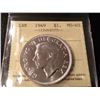 Image 1 : 1949 Canada Silver Dollar ICCS - MS65!!