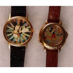 Mickey Mouse Wristwatch Pair,