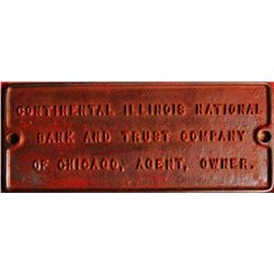 Railroad Trust Tag,