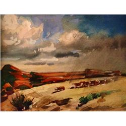 Stanley Long, Watercolor, Miniature,
