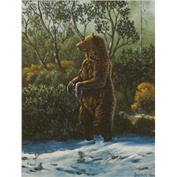 J. Clarke, Oil on Canvas,