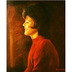 Fred McGrath, Oil on Board,