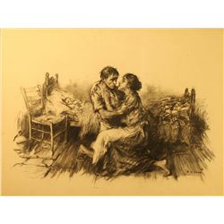 Frederick Coffay Yohn, (1875-1933), Graphite,