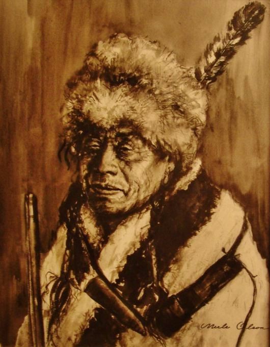 Merle Fisk Olson (1910-1999), Gouache Watercolor,