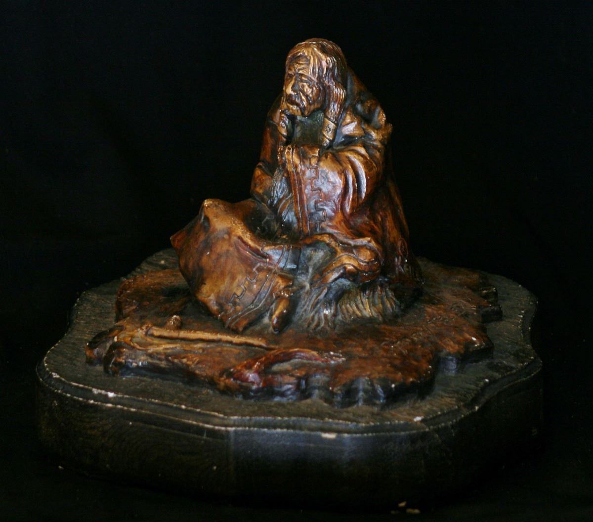 J.P. Kelley, Plaster Cast Sculpture,