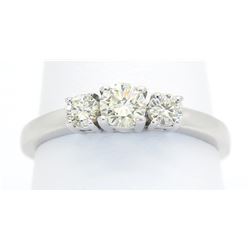 0.50ctw Diamond Ring - 14KT White Gold