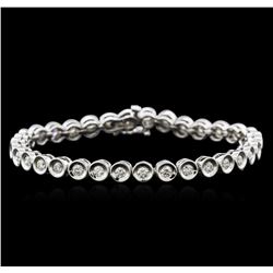 14KT White Gold 2.32ctw Diamond Tennis Bracelet