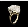 Image 3 : 14KT Yellow Gold 1.52ctw Diamond Ring