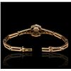 Image 3 : 14KT Two-Tone Gold 0.26ctw Diamond Bracelet