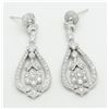 Image 4 : 1.75ctw Diamond Earrings - 18K White Gold