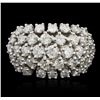 Image 2 : 14KT White Gold 3.18ctw Diamond Ring