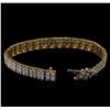 Image 3 : 2.50ctw Diamond Bracelet - 14KT Two-Tone Gold