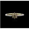 Image 2 : 14KT Yellow Gold 0.50ctw Diamond Ring