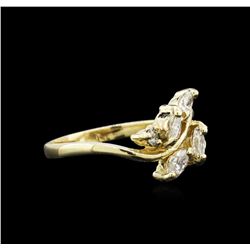 0.43ctw Diamond Ring - 14KT Yellow Gold