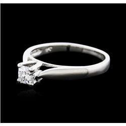 Platinum 0.30ct Diamond Solitaire Ring