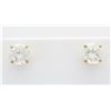 Image 3 : 1.70ctw Diamond Stud Earrings - 14KT Yellow Gold