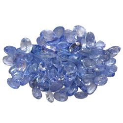 13.57ctw Oval Mixed Tanzanite Parcel