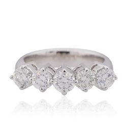 14KT White Gold 1.67ctw Diamond Ring