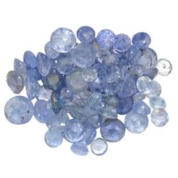 13.26ctw Round Mixed Tanzanite Parcel