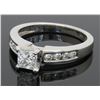 Image 2 : GIA Certified 1.00ctw Diamond Ring - 14KT White Gold