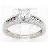 Image 6 : GIA Certified 1.00ctw Diamond Ring - 14KT White Gold