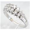 Image 2 : 0.50ctw Diamond Ring - 14KT White Gold