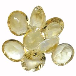 34.26ctw Oval Mixed Citrine Quartz Parcel