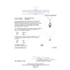 Image 3 : 1.33ctw Diamond Pendant With Chain - 14KT White Gold