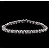 Image 1 : 14KT White Gold 5.33ctw Diamond Bracelet