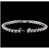 Image 5 : 14KT White Gold 5.33ctw Diamond Bracelet
