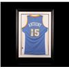 Image 1 : Carmelo Anthony Framed Autographed Jersey