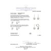 Image 3 : 1.30ctw Diamond Dangle Earrings - 14KT White Gold