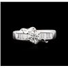 Image 2 : 1.54ctw Diamond Ring - 18KT White Gold