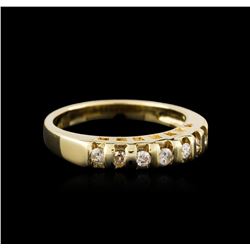 14KT Yellow Gold 0.45ctw Diamond Ring