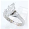 Image 2 : 1.86ctw Certified Diamond Ring - 14K White Gold