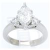 Image 3 : 1.86ctw Certified Diamond Ring - 14K White Gold