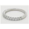 Image 2 : 0.37ctw Diamond Ring - 14KT White Gold
