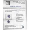 Image 4 : GIA Certified 9.61ctw Blue Sapphire and Diamond Ring - 18KT White Gold