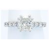 Image 4 : GIA Certified 1.14ctw Diamond Ring - 14KT White Gold