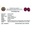 Image 2 : 9.7ctw Oval Mixed Ruby Parcel