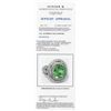 Image 3 : 4.51ct Tourmaline and Diamond Ring - 14KT White Gold