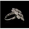 Image 1 : 1.71ctw Diamond Ring - 18KT White Gold