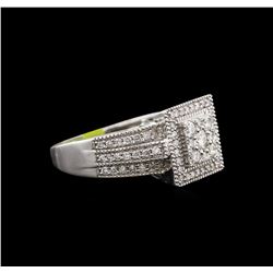 0.78ctw Diamond Ring - 14KT White Gold